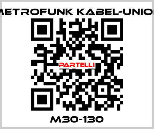 M30-130 METROFUNK KABEL-UNION