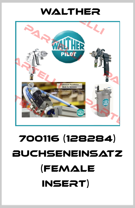700116 (128284) Buchseneinsatz (Female Insert)  Walther