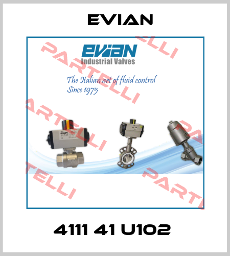 4111 41 U102  Evian
