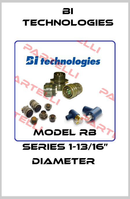 MODEL RB SERIES 1-13/16” Diameter  BI Technologies
