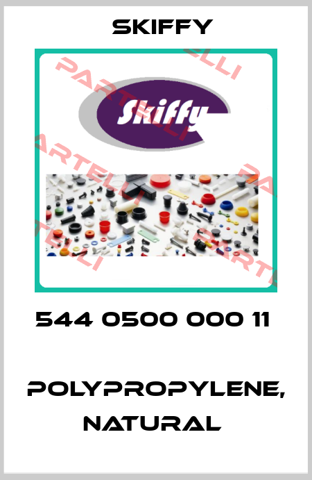 544 0500 000 11   Polypropylene, natural  Skiffy