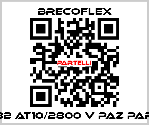 32 AT10/2800 V PAZ PAR Brecoflex