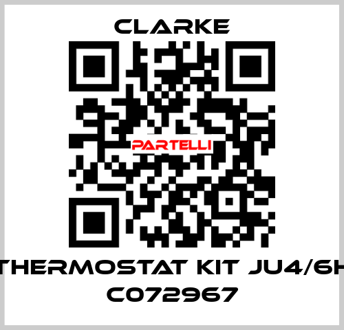 THERMOSTAT KIT JU4/6H C072967 Clarke