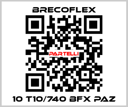 10 T10/740 BFX PAZ Brecoflex