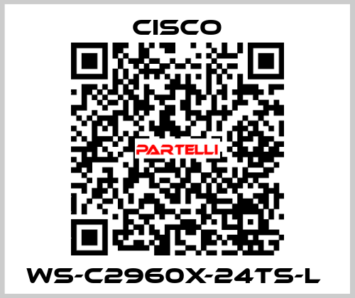 WS-C2960X-24TS-L  Cisco