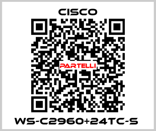 WS-C2960+24TC-S  Cisco