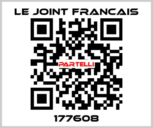 177608 LE JOINT FRANCAIS