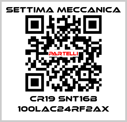 CR19 SNT16B 100LAC24RF2AX Settima Meccanica