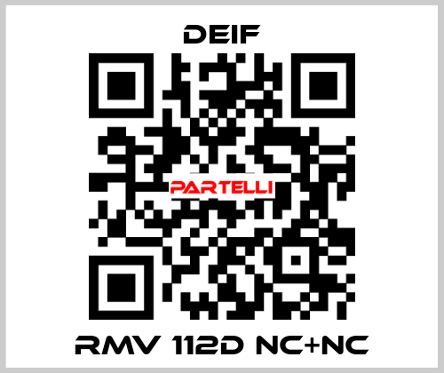 RMV 112D NC+NC Deif