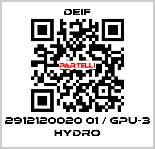 2912120020 01 / GPU-3 Hydro Deif