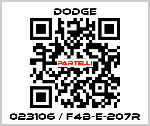 023106 / F4B-E-207R Dodge
