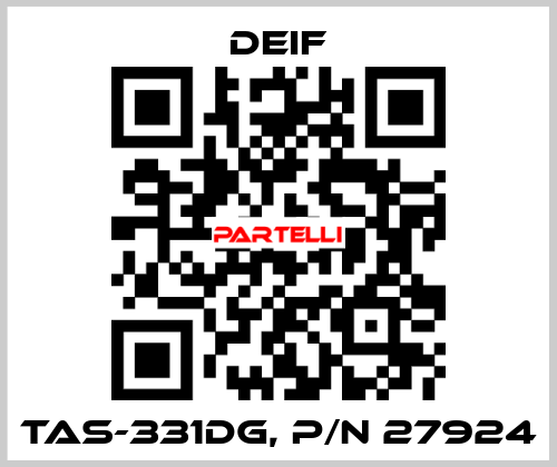 TAS-331DG, p/n 27924 Deif