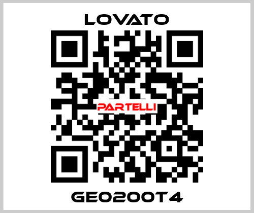 GE0200T4 Lovato