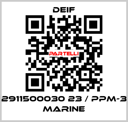 2911500030 23 / PPM-3 Marine Deif