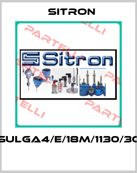 SULGA4/E/18M/1130/30  Sitron