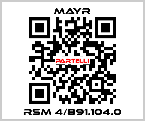 RSM 4/891.104.0 Mayr