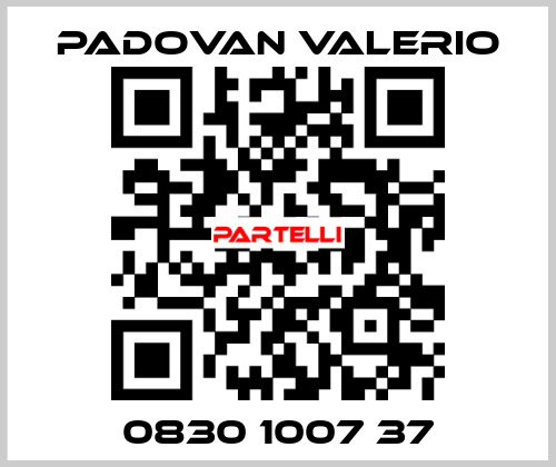 0830 1007 37 PADOVAN VALERIO