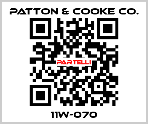 11W-070 Patton & Cooke Co.