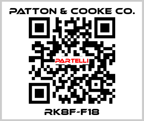 RK8F-F18 Patton & Cooke Co.