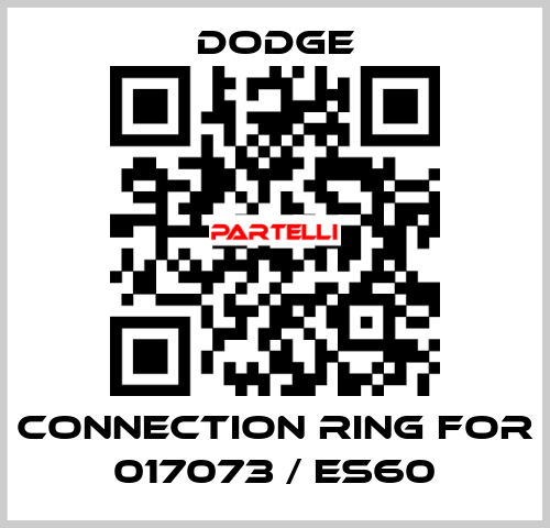 connection ring for 017073 / ES60 Dodge