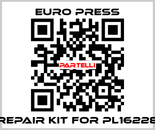 repair kit for PL16228 Euro Press