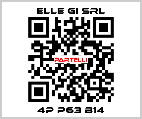 4P P63 B14 ELLE GI SRL