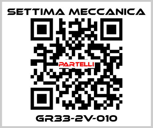 GR33-2V-010 Settima Meccanica