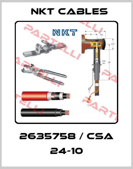 2635758 / CSA 24-10 NKT Cables