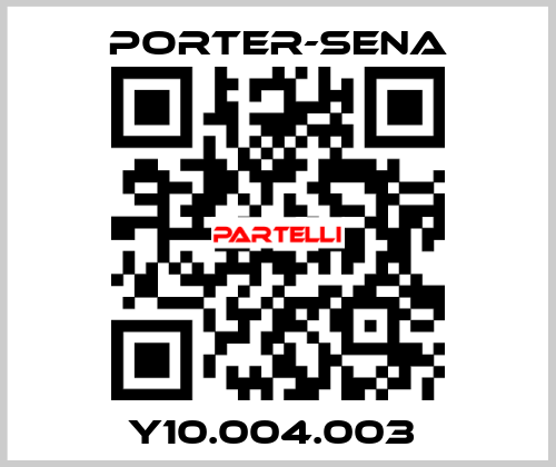 Y10.004.003  PORTER-SENA