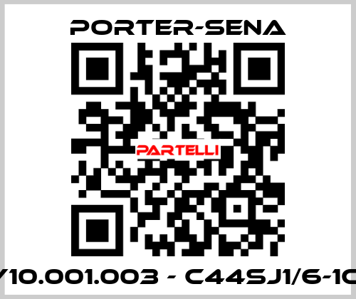 Y10.001.003 - c44sj1/6-1c  PORTER-SENA