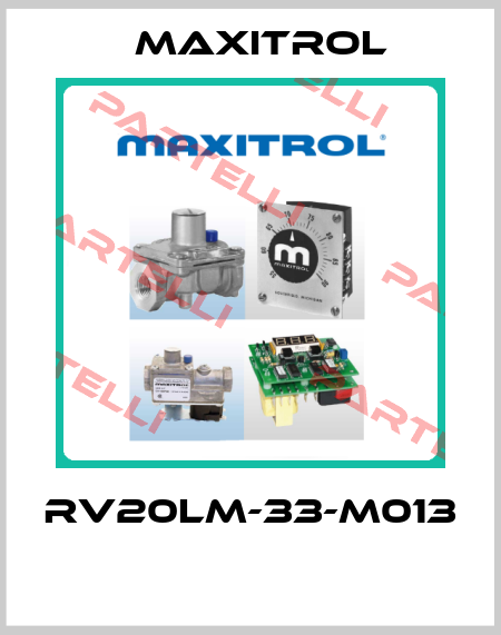 RV20LM-33-M013  Maxitrol