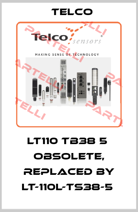 LT110 TB38 5  OBSOLETE, replaced by LT-110L-TS38-5  Telco