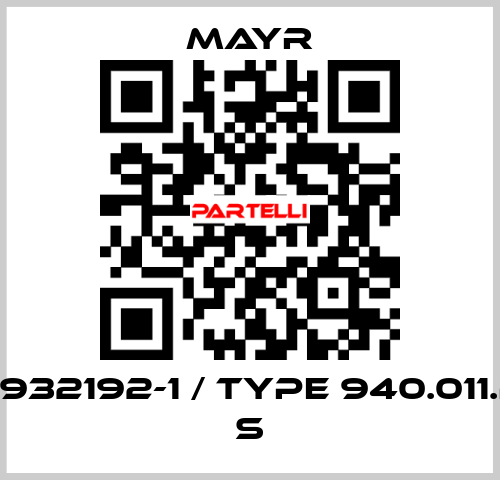 0932192-1 / Type 940.011.P S Mayr