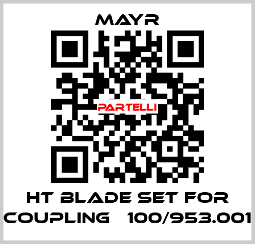 HT blade set for coupling 	100/953.001 Mayr