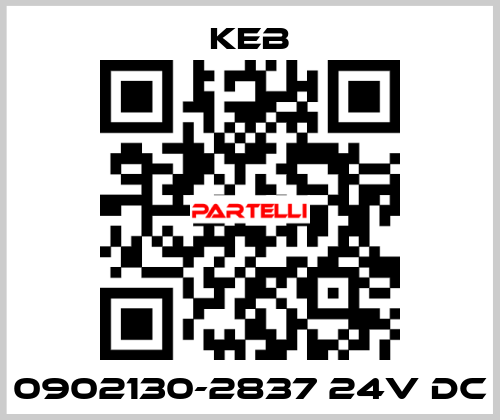 0902130-2837 24V DC KEB