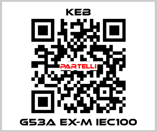 G53A Ex-M IEC100 KEB