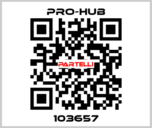 103657 Pro-Hub