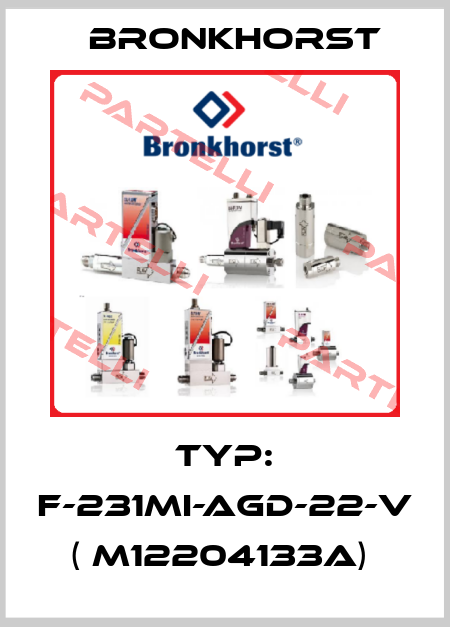 Typ: F-231MI-AGD-22-V ( M12204133A)  Bronkhorst