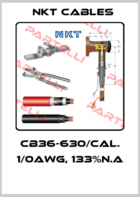 CB36-630/CAL. 1/0AWG, 133%N.A  NKT Cables