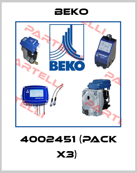 4002451 (pack x3)  Beko