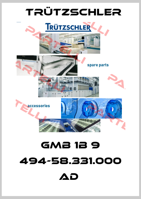 GMB 1B 9 494-58.331.000 AD  Trützschler