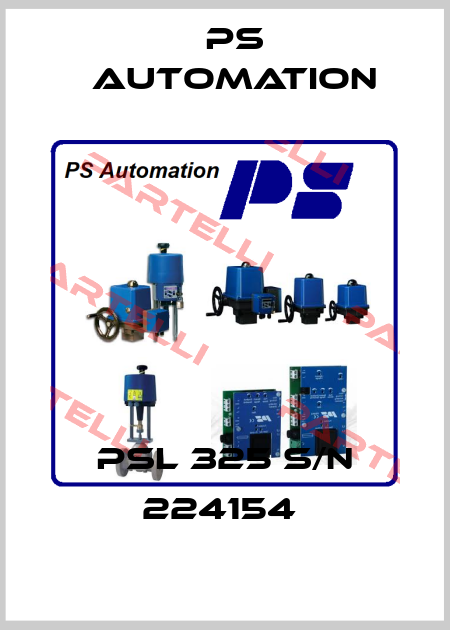 PSL 325 S/N 224154  Ps Automation