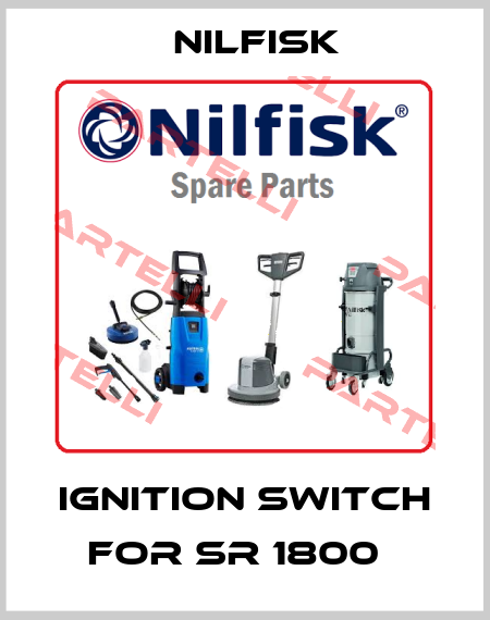 Ignition switch for SR 1800   Nilfisk