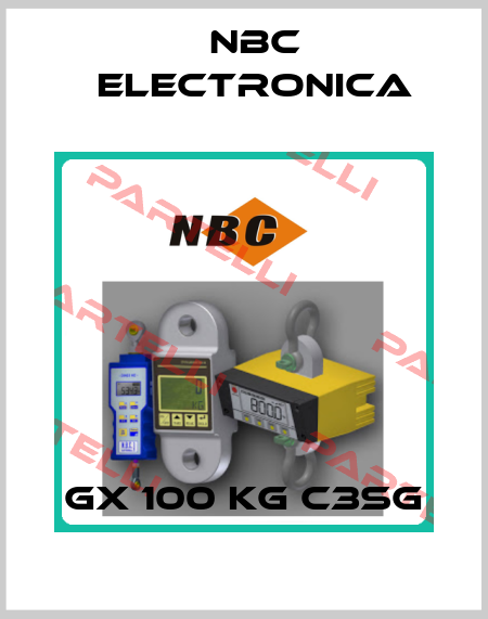 GX 100 kg C3SG NBC Electronica