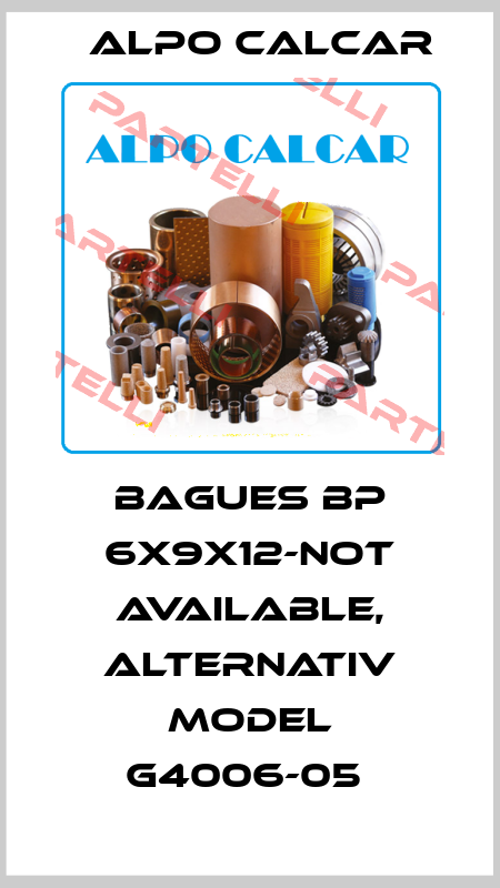 BAGUES BP 6X9X12-not available, alternativ model G4006-05  Alpo Calcar