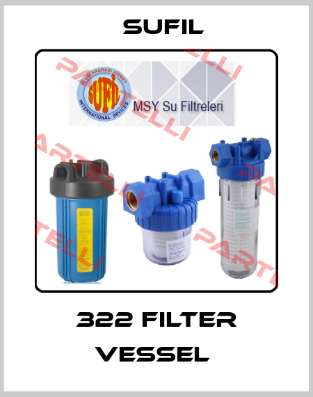 322 filter vessel  Sufil