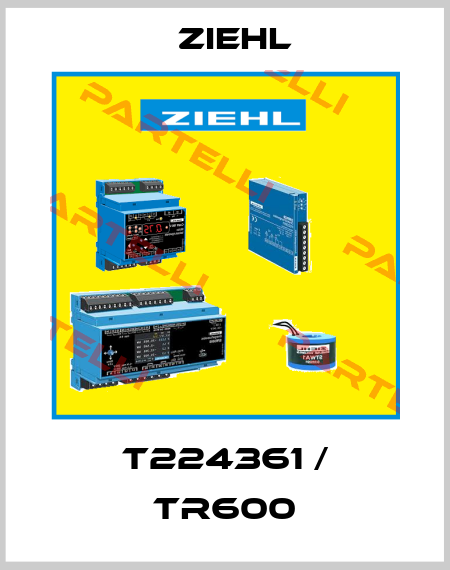 T224361 / TR600 Ziehl