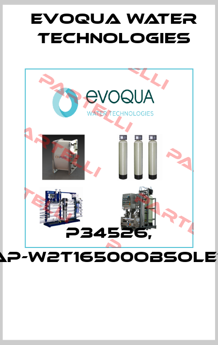 P34526, SAP-W2T16500obsolete  Evoqua Water Technologies