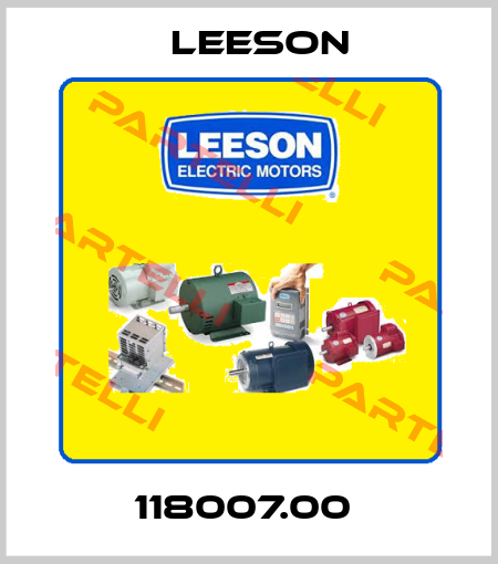 118007.00  LEESON Electric