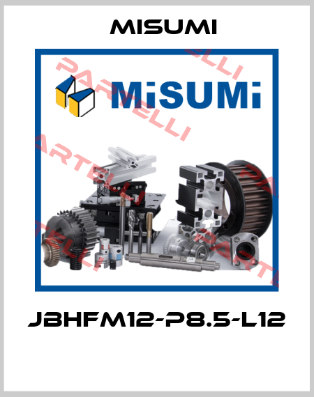 JBHFM12-P8.5-L12  Misumi